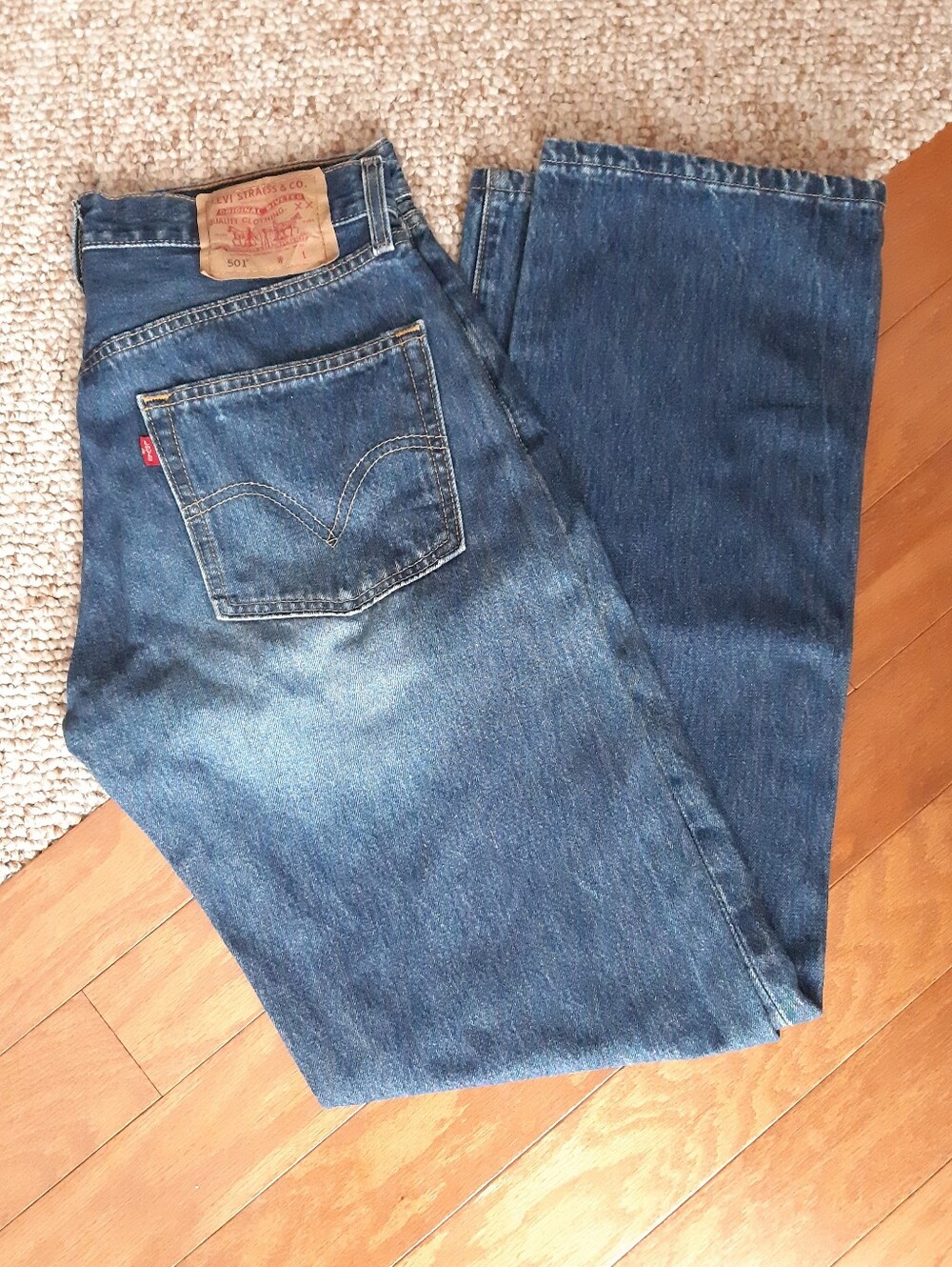 Levi's Buttonfly 501 Tru Vintage 2003 Jeans size 33X34